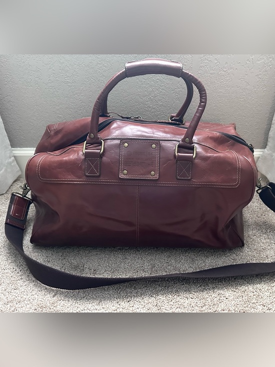 Fossil Other - Fossil 54 | Men's Leather Weekender Duffel Bag